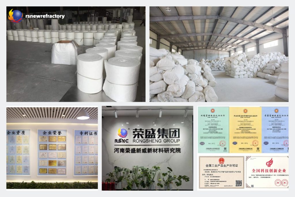 Rongsheng ceramic fiber blanket manufacturer