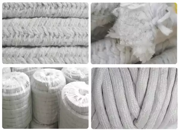 corda de fibra cerâmica