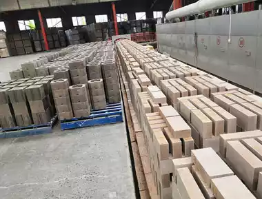 refractory brick production