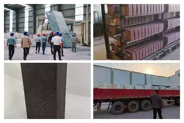 magnesia chrome brick exported to Chile