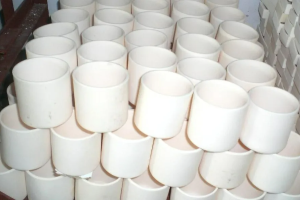 Alumina Ceramic Crucible Shipped to UAE
