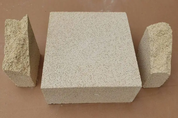 internal display of mullite insulation bricks