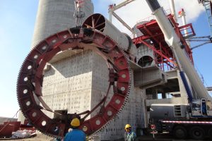 What are the refractory materials for cement rotary kilns?