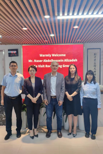 Saudi customers visited the Rongsheng Refractory Factory - Showcase - 1