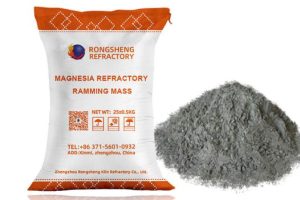 Characteristics of magnesium calcium iron ramming mass