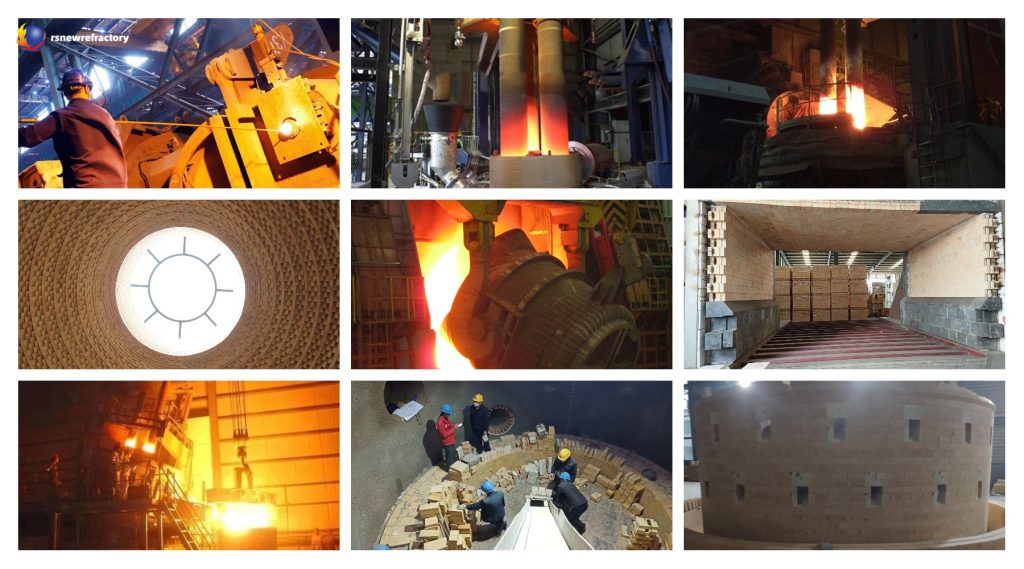 Refractory materials for high temperature kilns