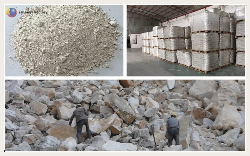 pyrophyllite raw materials in the refractory industry