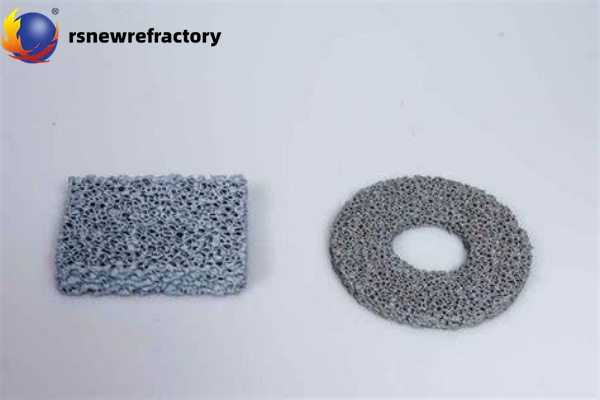 Silicon carbide foam ceramic