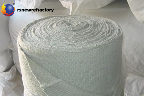 Ceramic fiber cloth and ceramic fiber belt exported to Morocco - Showcase - 1