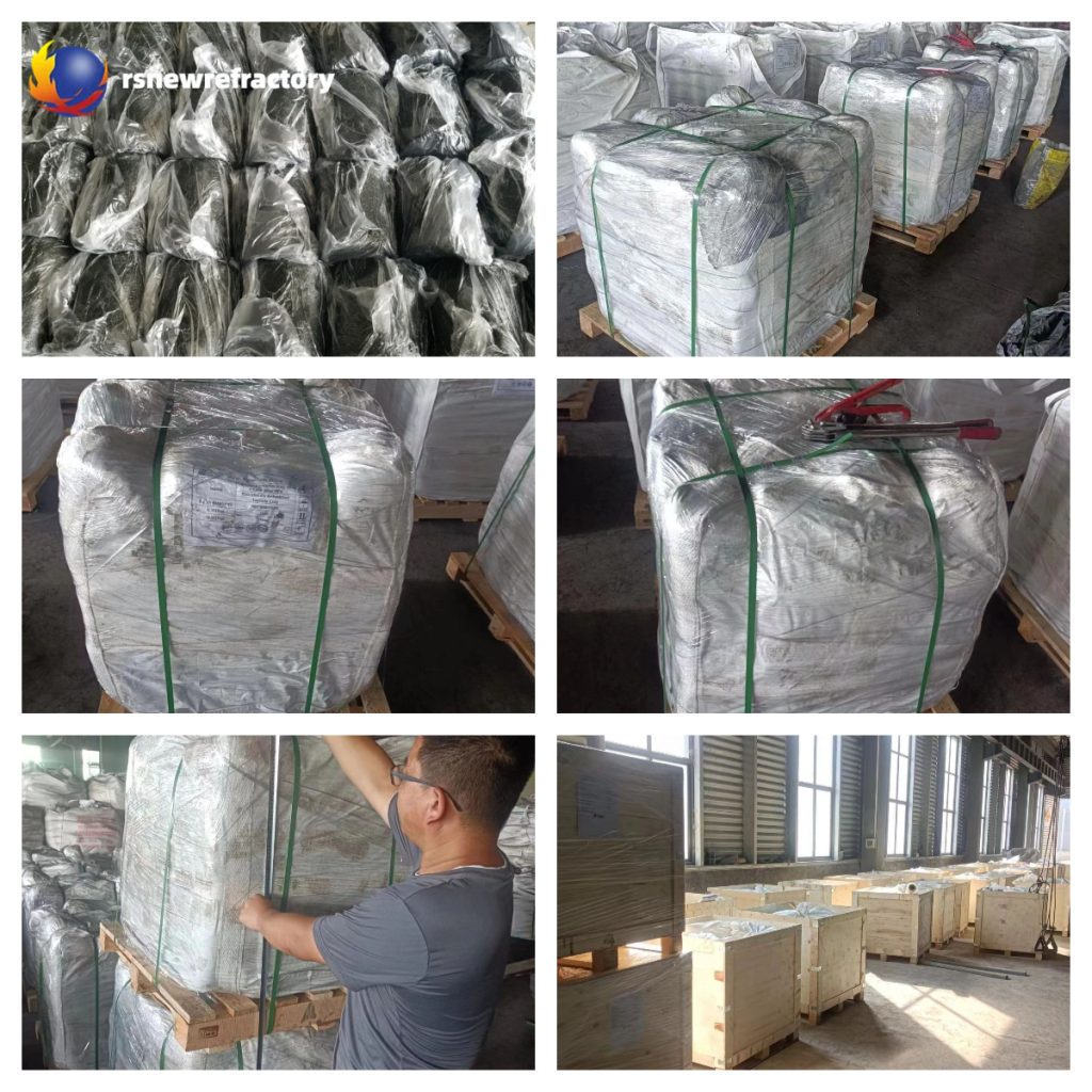 packaging of anhydrous taphole clay